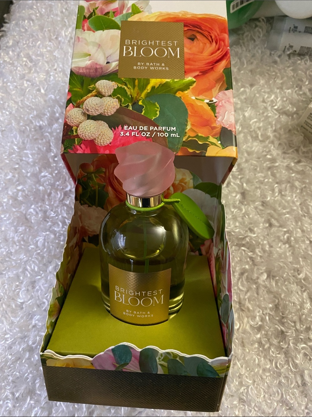 Bath and body works Brightest Bloom Orange, Pink, Green